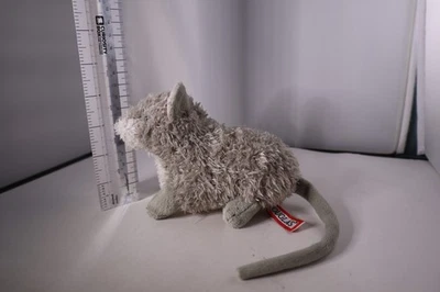 Rare Douglas Small plush Gray mouse 5"-11" Grey #247 Rat Rodent White Kernal - Image 1 of 4