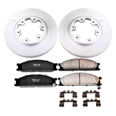 PowerStop CRK4837 Brake Kit For Nissan Frontier 1998-2002 Front Foto 1 de 4