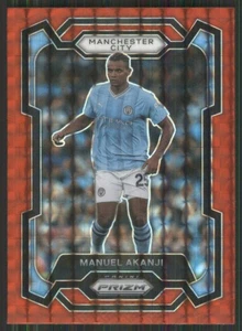 Mosaico rojo Panini Prizm Premier inglés 2023-24 #17 Manuel Akanji 1879 - Imagen 1 de 2