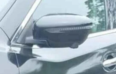 Espelho de porta lateral elétrico aquecido Nissan Rogue preto driver LH 2014-2016 FABRICANTE DE EQUIPAMENTO ORIGINAL LKQ - Imagem 1 de 4