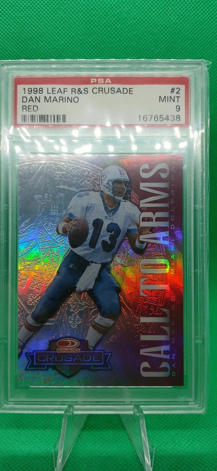 Crusade Dan Marino Red Crusade Sp/25 Low Pop Psa 9 1998 Foto 1 de 1