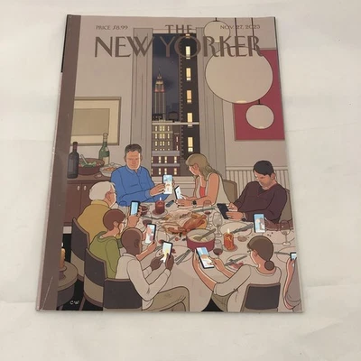 The New Yorker Magazine Joyce Carol Oates November 27, 2023 Chris Ware New Foto 1 de 2