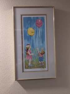 William Coty "Up, Up, and Away" Lithograph, Signed, Numbered, 20"x9" - Picture 1 of 17