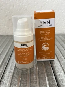 REN clean skincare brightening dark circle eye cream 15ml - Picture 1 of 8