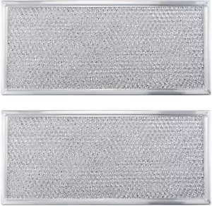 Repuesto de filtro de grasa para microondas: 13"" X 6", para Whirlpool GE, paquete de 2 - Imagen 1 de 6