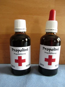 Tintura de propóleo natural 50 ml gotas calidad apicultor gota pipeta - Imagen 1 de 2