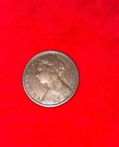Great Britain 1876  One Penny Queen Victoria--B1 - Picture 1 of 11