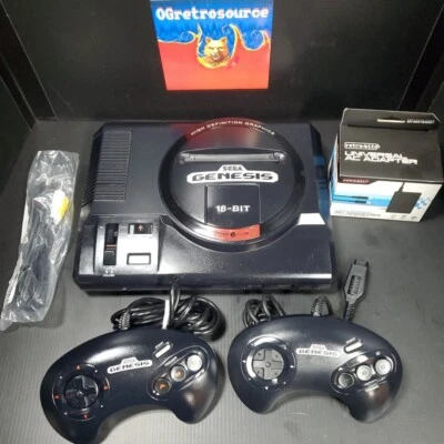 Sega Genesis Model 1 Console System - High Definition & Completely Restored !! - Image 1 of 4
