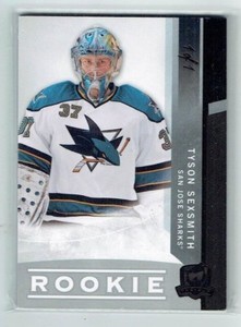 12 13 UD Upper Deck The Cup  Tyson Sexsmith  1/1  Black Spectrum  Rookie