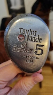 TaylorMade Burner 5 Wood, 21°, R/H, Men's, Steel Shaft, S300 Flex, Original Grip - Image 1 of 4