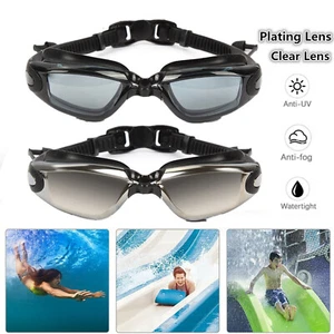 Schwimmbrille-UV-Schutz&Antibeschlag Taucherbrille für Erwachsene Herren Damen - Bild 1 von 33