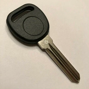New Replacement Circle Plus Transponder Ignition Key Uncut Blade For 15913415 - Picture 1 of 8