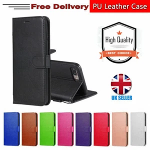 Für iPhone 6 6S Hülle Cover PU Leder Geldbörse Buch Klappständer Handy - Bild 1 von 5