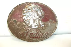 Emblema insignia tanque motocicletas indias vintage - Imagen 1 de 7