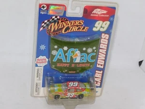 2008 Winner's Circle Carl Edwards #99 Aflac Sam Bass Holiday COT 1/64 w/Ornament - Picture 1 of 4