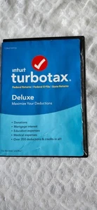 Intuit Turbotax Deluxe Federal + State 2018 Tax Software - Afbeelding 1 van 2