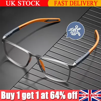 Mens Non Slip Readers Anti-blue Light Reading Glasses Men 1 Pairs Portable NEW • 3.78£