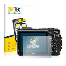 Nikon Coolpix W300 , 2 x BROTECT® HD-Clear Screen Protector hard-coated