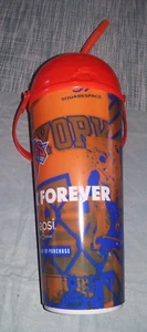 NEW YORK KNICKS MSG 24OZ WHIRLEY DOMED PEPSI DRINK CUP WITH HANDLE & STRAW NEW - Picture 1 of 4