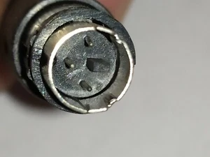 Din Prise Mâle Connecteur 3 Pins Broches                   CL6/36 - Picture 1 of 6