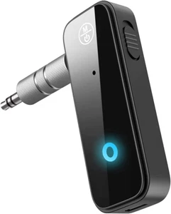 Ricevitore audio Bluetooth 5.0 trasmettitore chiamata presa AUX kit auto - Afbeelding 1 van 1