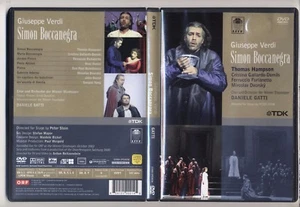Dvd Giuseppe Verdi SIMON BOCCANEGRA Thomas Hampson Daniele Gatti Furlanetto - Picture 1 of 1
