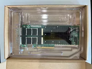 INTEL DUAL PORT EXPX9502AFXSR 10GBE XF SR 893269 PCI EXPRESS SERVER ADAPTER - Picture 1 of 2