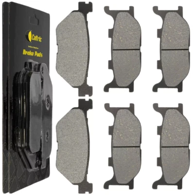 Pastillas de freno delanteras traseras para Yamaha XVS1300 V-Star 1300 Tourer 2007-2016 delanteras traseras Foto 1 de 2