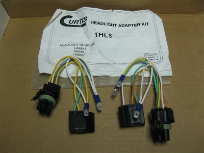 Hiniker Snowplow Headlight Adapter Kit GM Nissan - Image 1 of 2