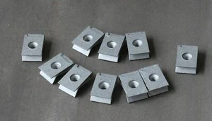 10 x Blechmutter Schnappmutter M5 verzinkt für Verkleidung und vieles mehr - Picture 1 of 1