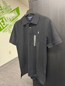 New Polo ralph lauren Boys Polo shirts Black M, L, XL - Picture 1 of 7