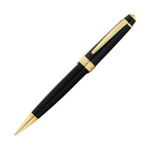 Cross Bailey Light Ballpoint Pen in Glossy Black Resin with Gold Trim - NEW - Picture 1 of 2