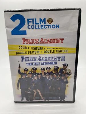 Police Academy/Police Academy 2 (DVD, 2012, 2-Disc Set) New Sealed - Image 1 of 2