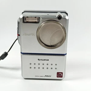 Fujifilm FinePix M603 3.1MP Digital Camera Silver, Screen Hood, Charger RARE! - Picture 1 of 15