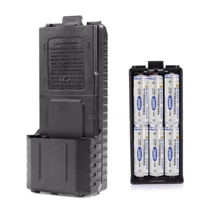 6XAA BL-5 Battery Case Shell Box For BaoFeng UV-5R 8W DM-5R UV-5RE Walkie Talkie