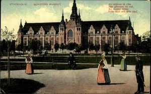 STOCKHOLM Svenska Sverige ca. 1910/20 Nordiska Museet Brevkort Vintage Postcard - Picture 1 of 1