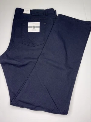 NUEVO BRAX Pantalones Para Hombres 40/34 Azul Marino Cooper Calce Regular 5 Bolsillos Precio de venta sugerido por el fabricante 198 USD Foto 1 de 4