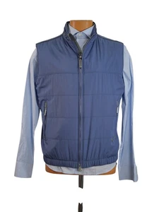 NEW STEFANO RICCI Gilet Outwear VEST Coat Leather Us L Eu 52 GIL1 - Picture 1 of 5