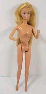 1966 Mattel Barbie Puppe blond blaue Augen Locken unbeschriftet Kopf Malaysia Vintage - Bild 1 von 14