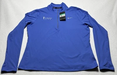 Camisa de Correr Nike Para Mujer XL Azul Element Reflectante Dri-Fit Rendimiento Cremallera Nueva con Etiquetas Foto 1 de 4