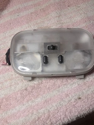 2001-2012 Ford Escape Mazda Tribute Gray Overhead Center Dome Light Assembly - Image 1 of 3
