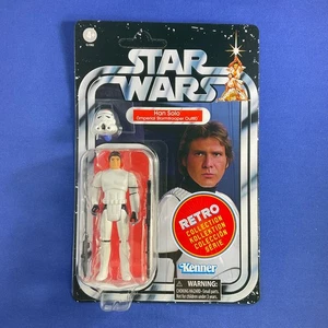 HAN SOLO Imperial Stormtrooper Traje Star Wars Una Nueva Esperanza Colección Retro Sin usar, en caja - Imagen 1 de 5