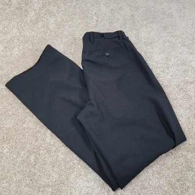 Armani Exchange Mens 34R X 32L Black Wool Blend Dress Pants Elasticity 34X32 - Image 1 of 4