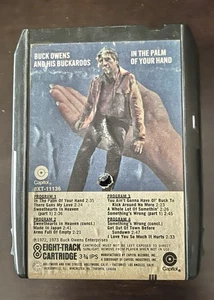 In the Palm of Your Hand Buck Owens and His Buckaroos 8 Track Cartridge TESTED - Picture 1 of 16