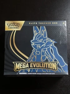Pokémon Mega Evolution ETB Elite Trainer Box Lucario. Nagelneu - Bild 1 von 2
