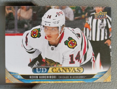 Kevin Korchinski Chicago Blackhawks Upper Deck Extended UD Canvas #C296 - Image 1 of 2