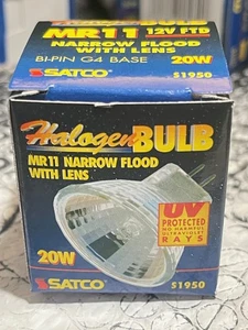 S1950 20MR11 NFL Narrow Flood 24° Lensed Cover 20W 12V MR11 2-Pin Bi-Pin G4(M18) - Picture 1 of 11