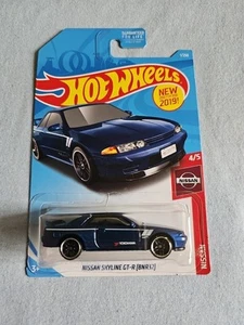 Nissan Skyline GT-R 2019 Hot Wheels (BNR32) azul 1/250 Little Bend Nissan - Imagen 1 de 5
