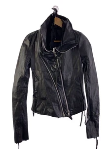 Chaqueta Blusa Cuero EKAM S Negra EKAM-057 Usada - Imagen 1 de 5