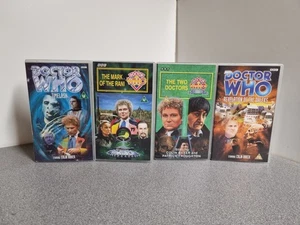 BBC Doctor Who The Sixth Doctor VHS Adventure Bundle Colin Baker  - Picture 1 of 9